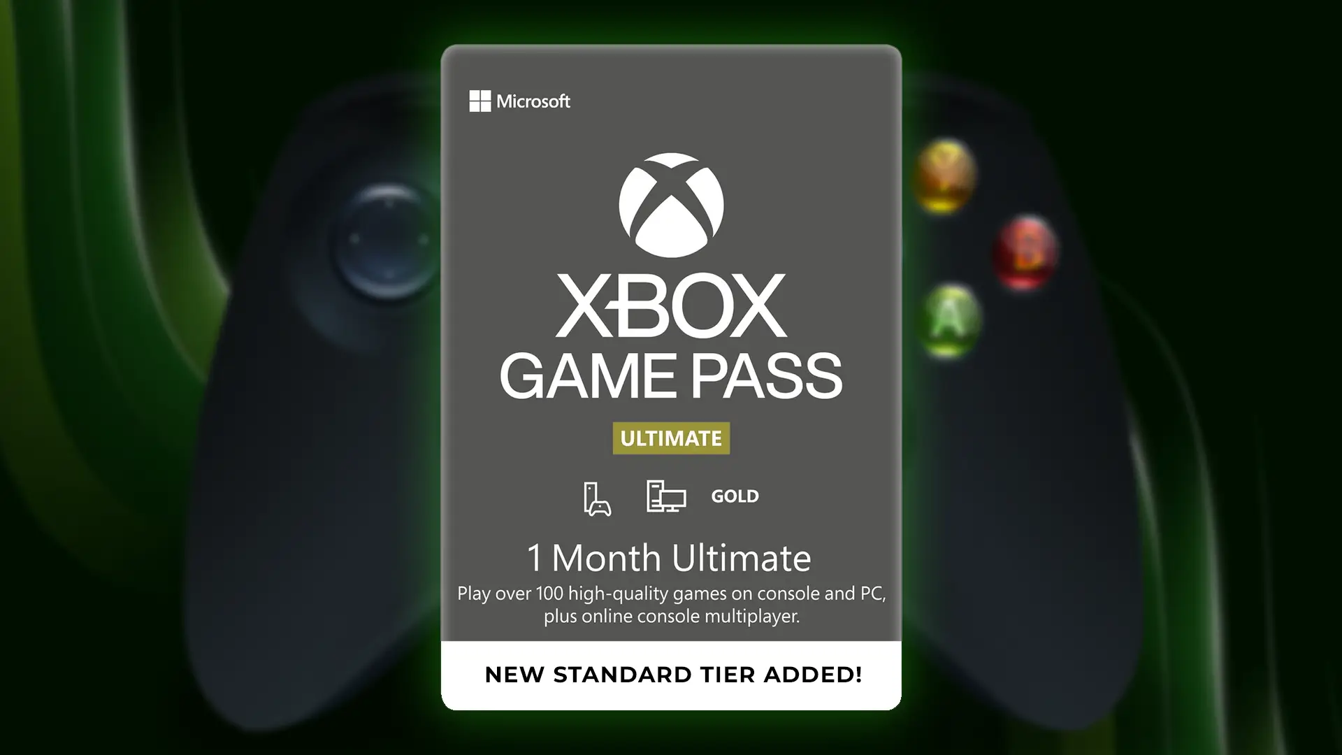Xbox Game Pass Price Hike Announcement with New Standard Subscription Tier Details
