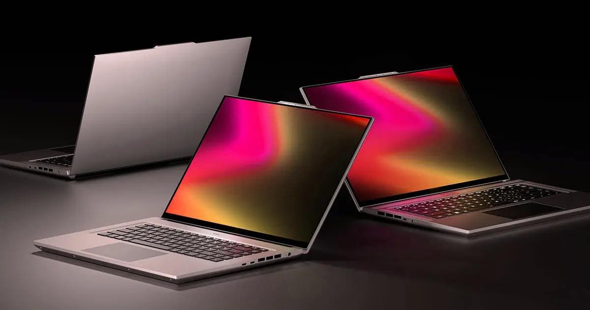 An image of laptops showing the top laptops for content creators