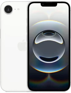 ASn image Apple iPhone 16e front and back