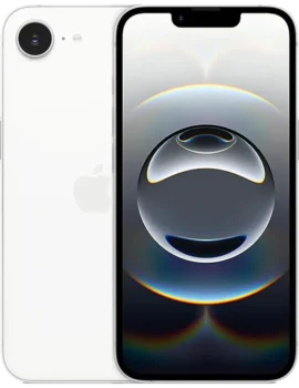 ASn image Apple iPhone 16e front and back