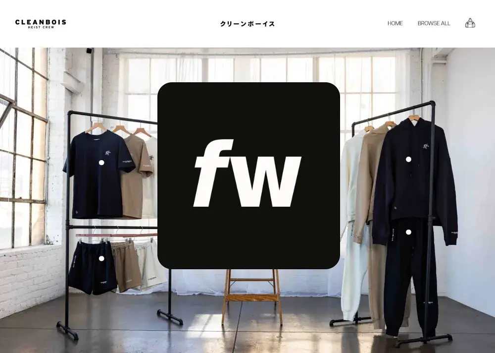 an image of Fourthwall shop